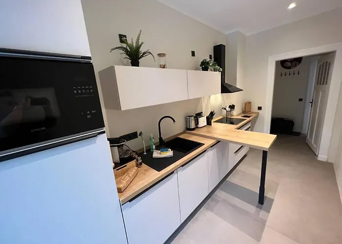 Soul-apartment Terrasse Privat-parkplatz Boxspringbett 55zoll Tv Wlan